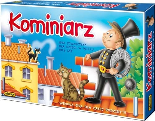Kominiarz Gra towarzyska dla dzieci w wieku od 5 lat