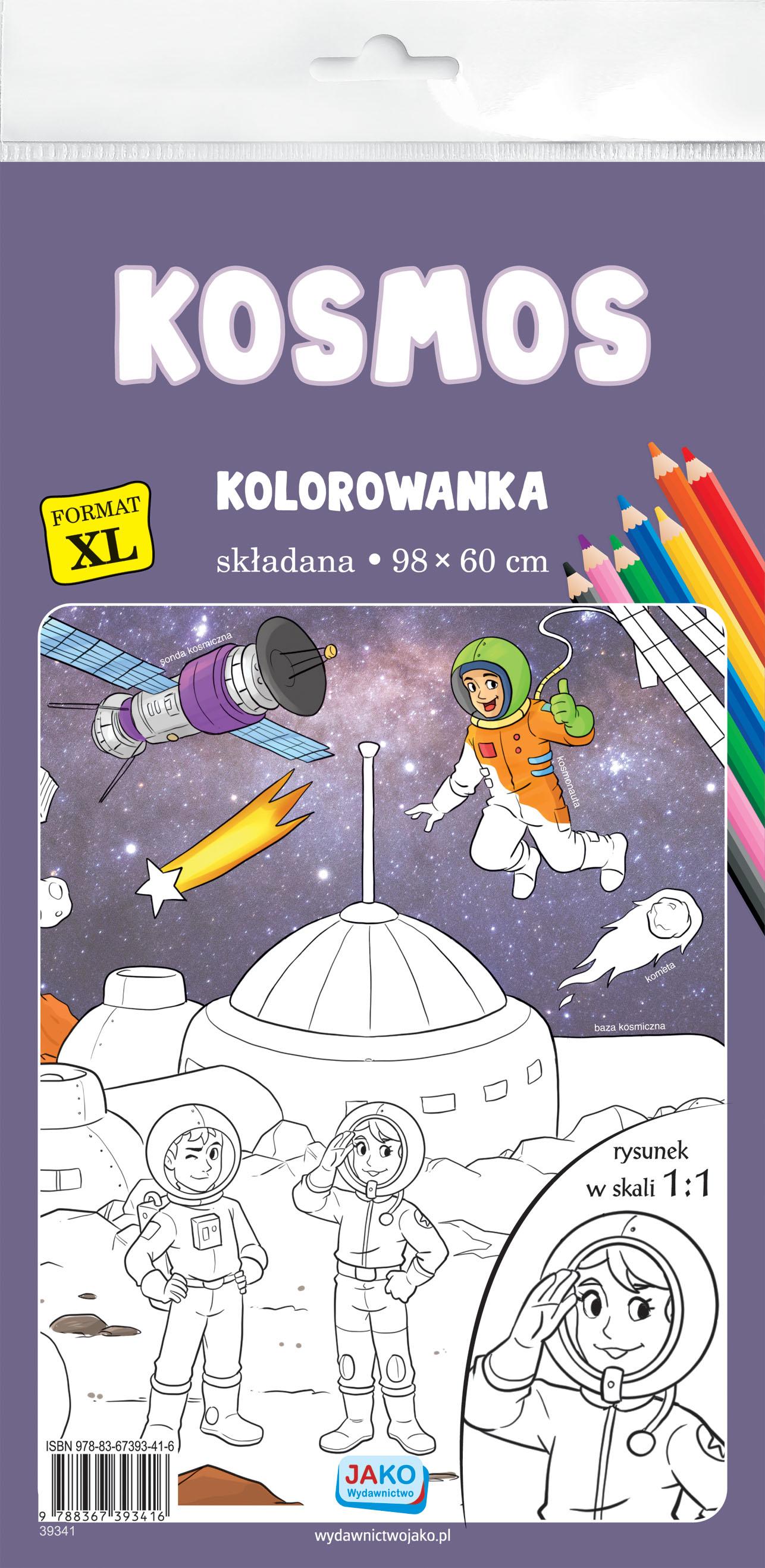 Kosmos. Kolorowanka. Format XL