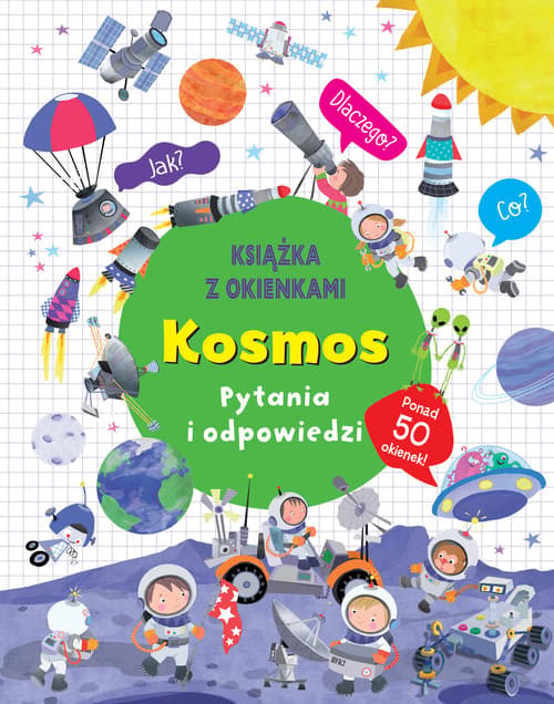 Kosmos Pytania i odpowiedzi Książka z okienkami