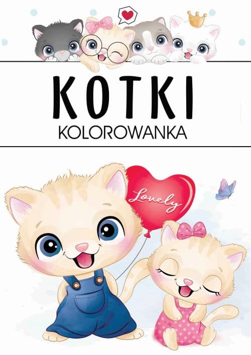 Kotki kolorowanka
