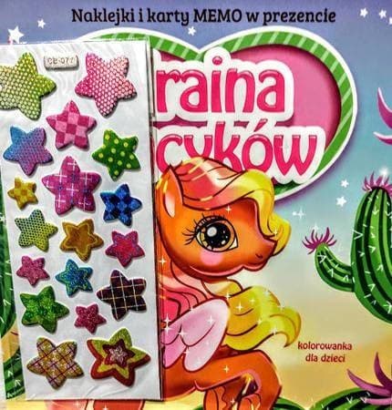 Kraina kucyków. Kolorowanka dla dzieci