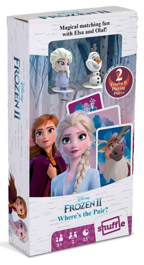 Kraina Lodu 2 gra karciana z figurkami Elsa i Olaf