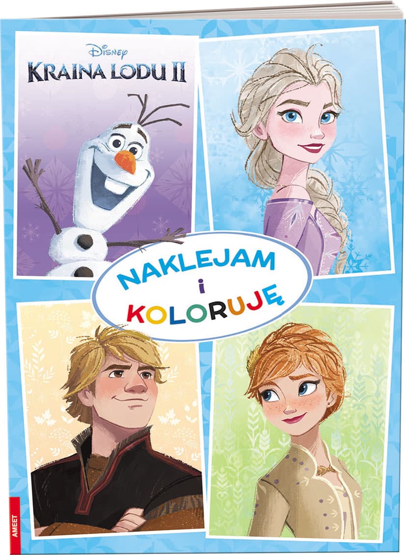 Kraina Lodu 2 Naklejam i koloruję NAK-9105