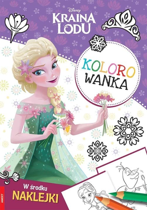 Kraina Lodu Kolorowanka