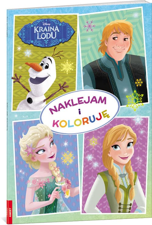 Kraina Lodu Naklejam i koloruję NAK-3