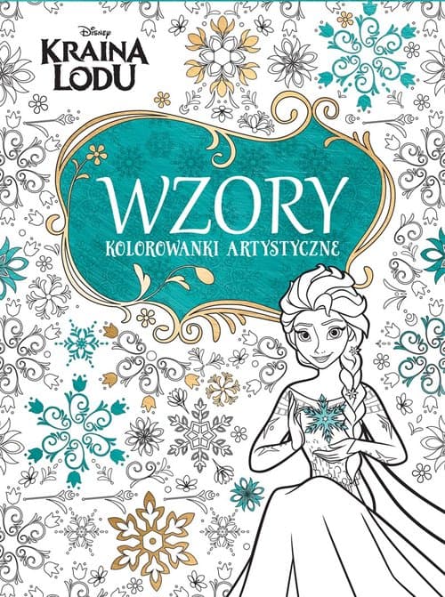 Kraina Lodu Wzory Kolorowanki artystyczne