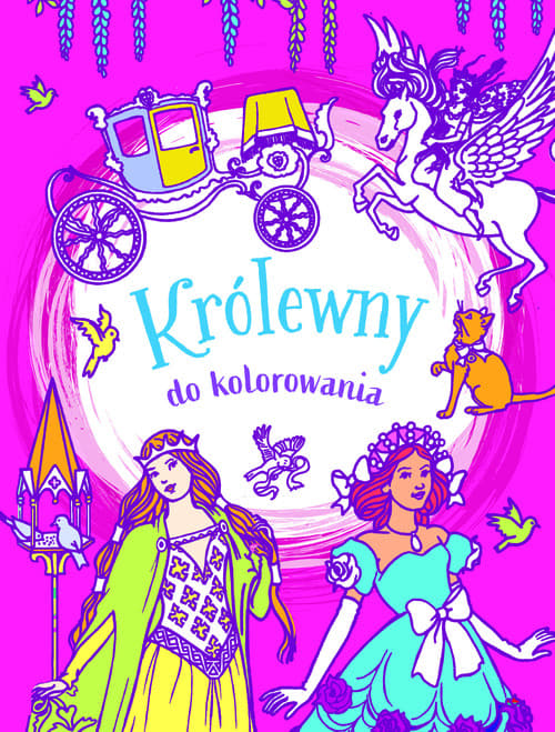 Królewny do kolorowania