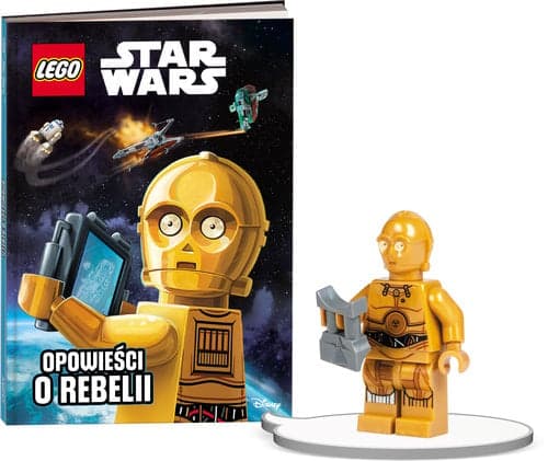 Książka do czytania Lego Star Wars Opowieści o Rebelii + minifigurka