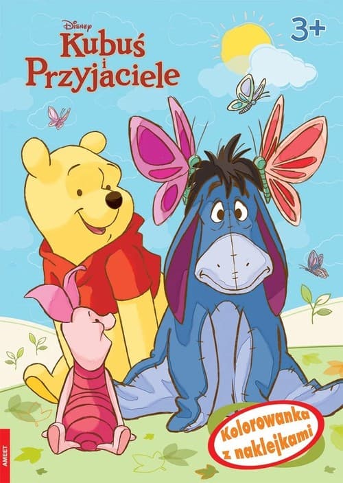 Kubuś I Przyjaciele Kolorowanka z naklejkami