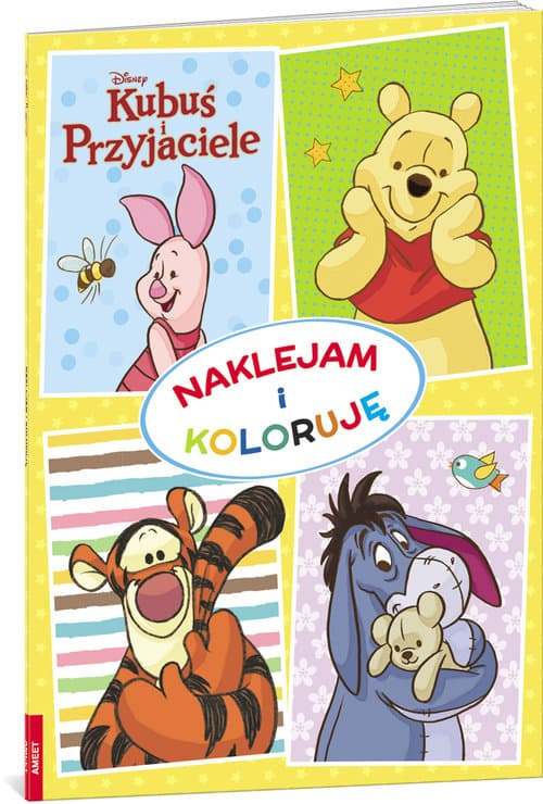 Kubuś i Przyjaciele Naklejam i koloruję NAK-10