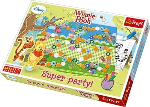 Kubuś Puchatek Super party Gra planszowa