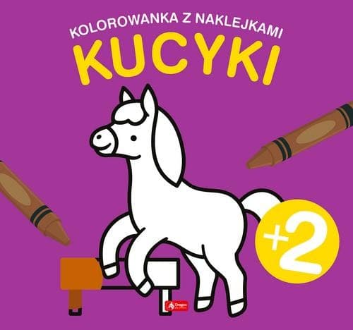 Kucyki Kolorowanka z naklejkami