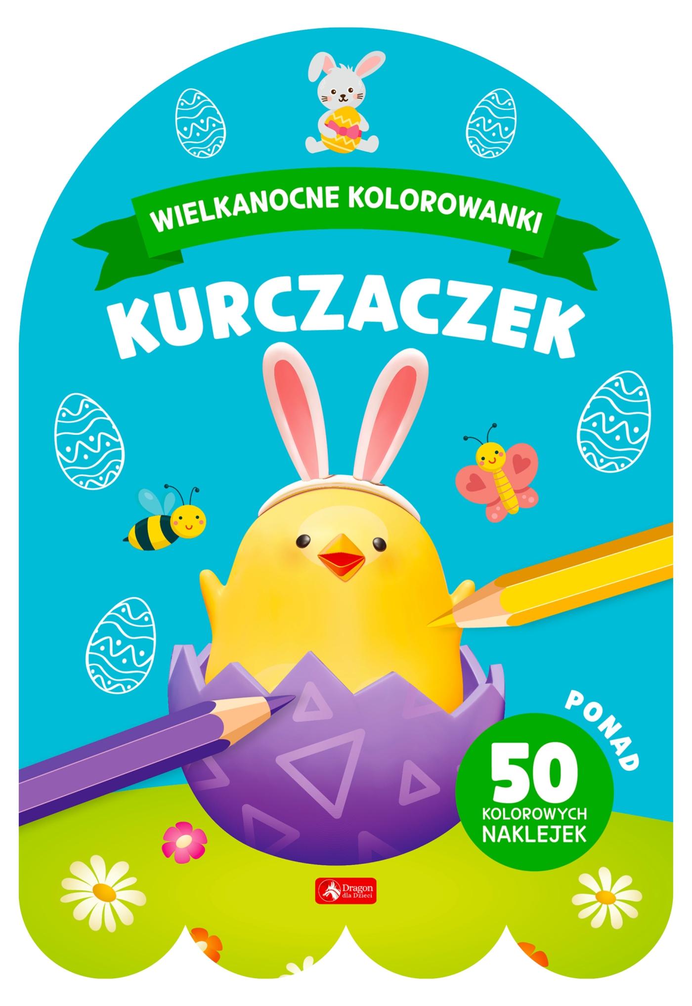 Kurczaczek. Wielkanocne kolorowanki