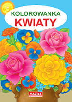 Kwiaty kolorowanka