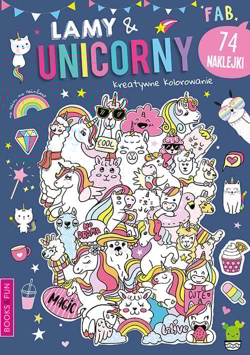 Lamy & Unicorny Activity z Naklejkami