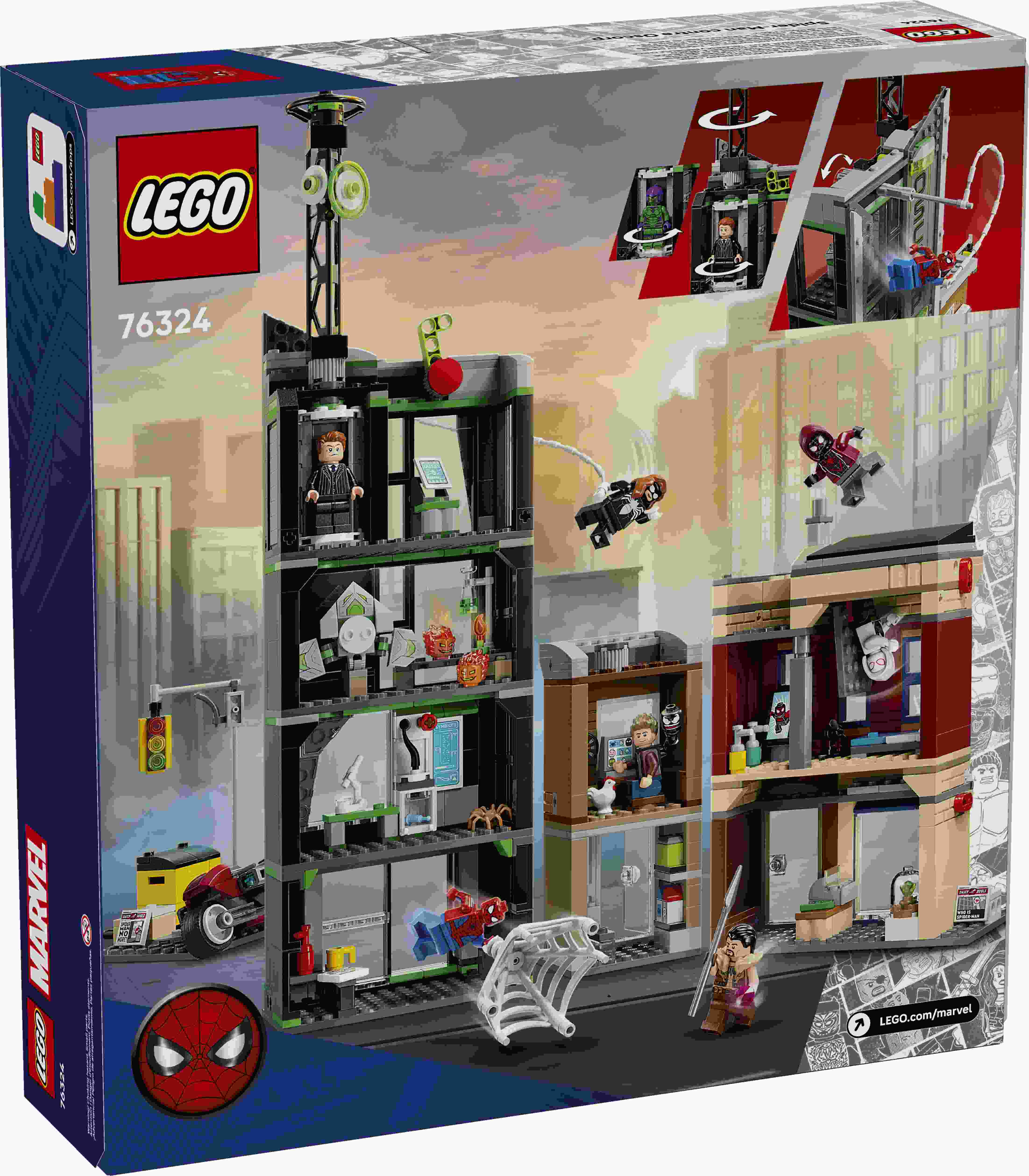 LEGO(R) SUPER HEROES 76324 Spider-Man i Oscorp