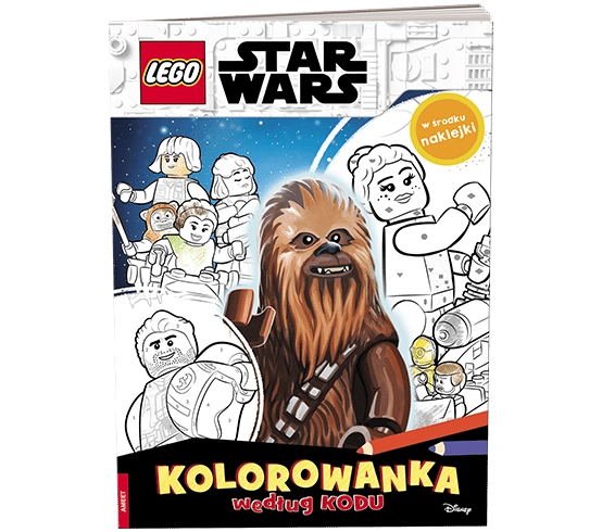 LEGO STAR WARS Kolorowanka według kodu