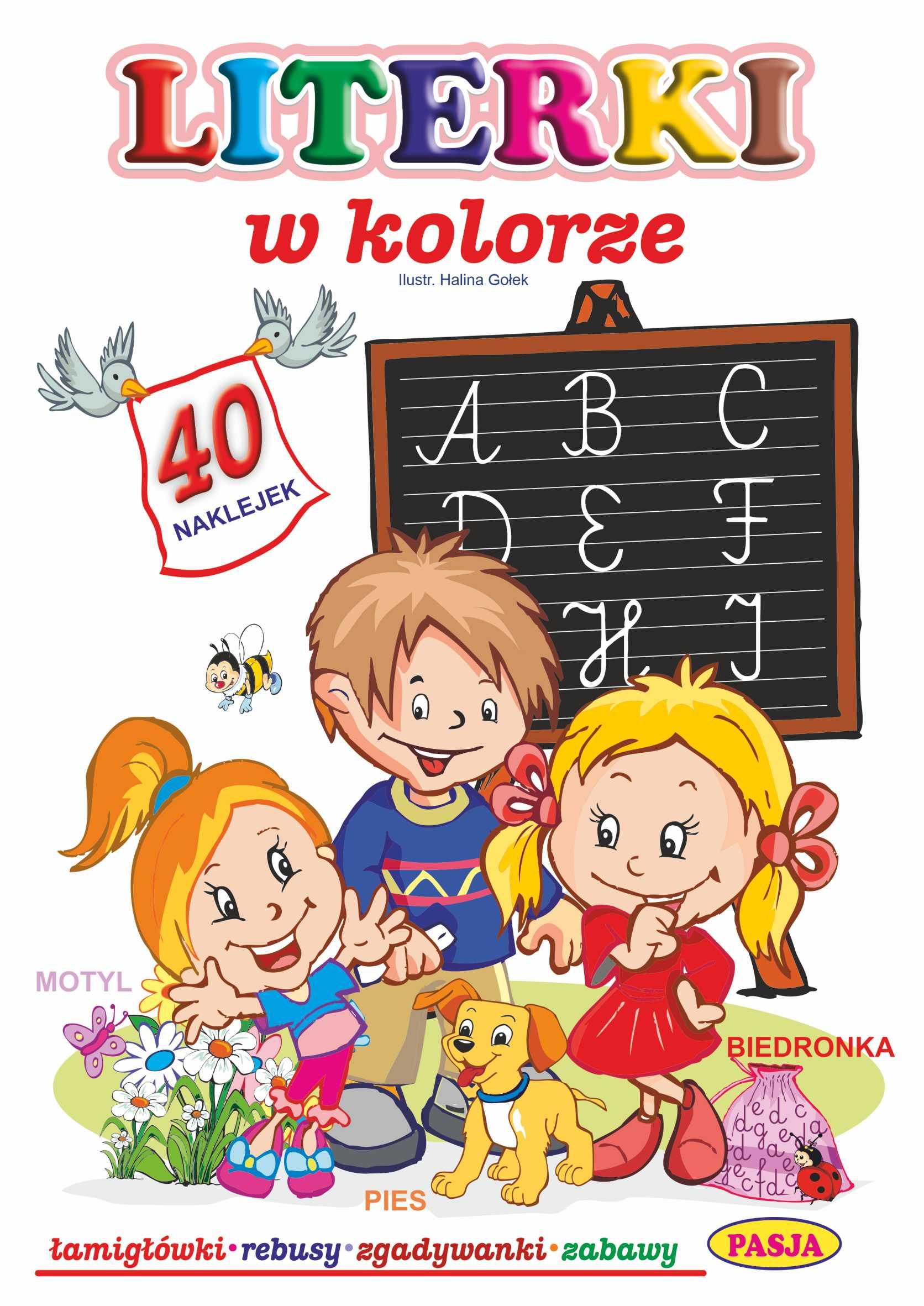 Literki w kolorze