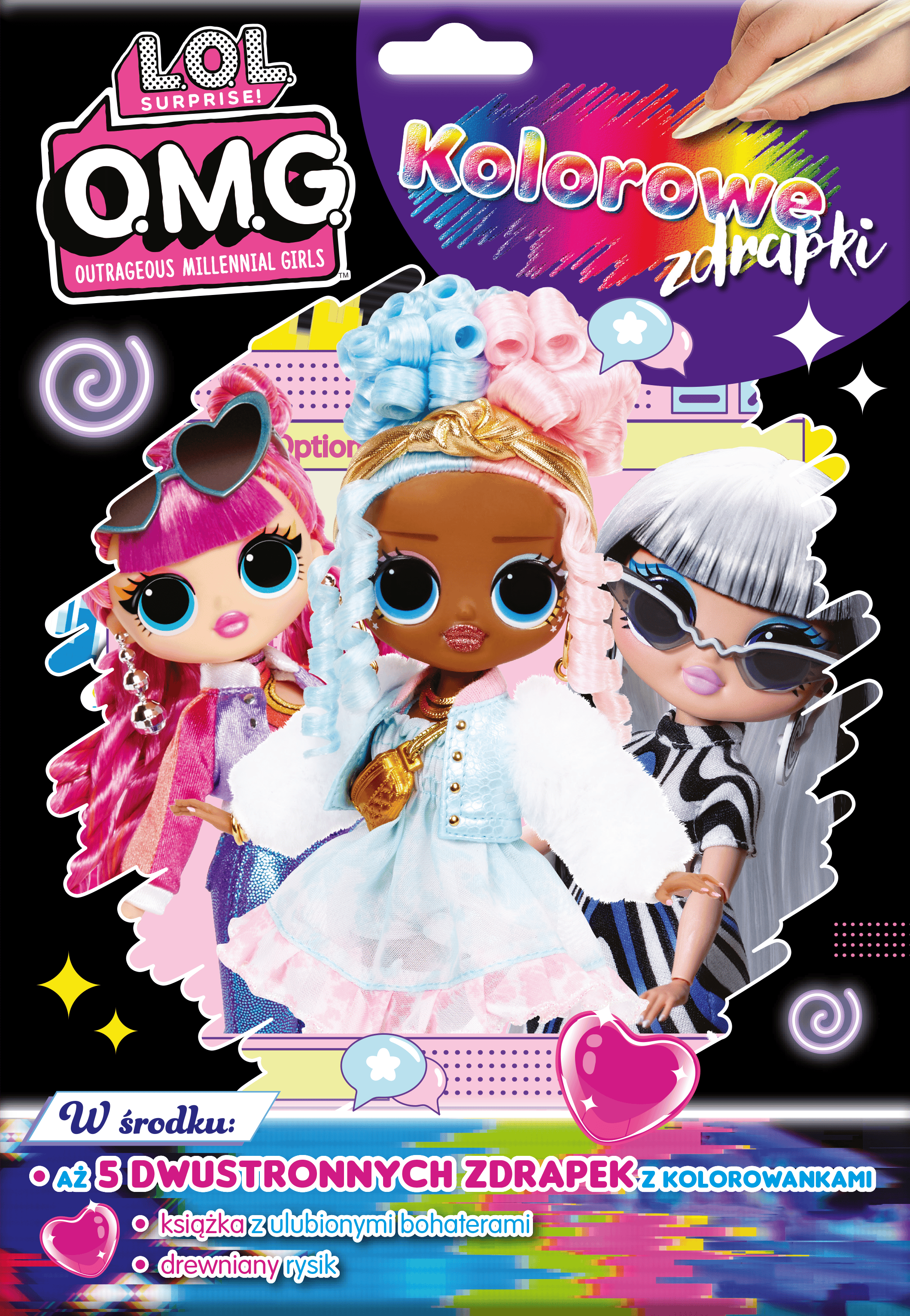 LOL Surprise! Kolorowe zdrapki