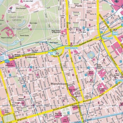 Londyn Mapa