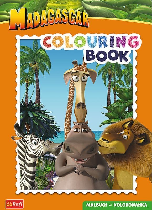 Madagaskar Kolorowanka