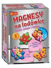 Magnesy na lodówkę - Wróżki motyle i kwiaty