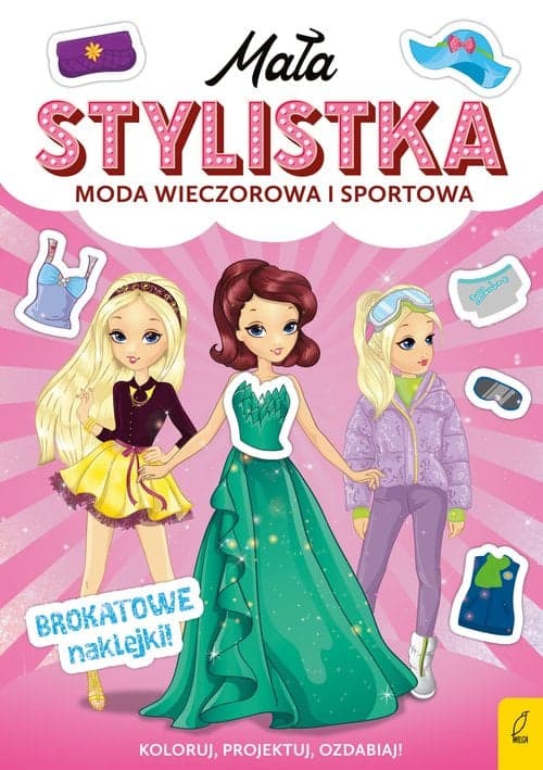 Mała stylistka Moda wieczorowa i sportowa
