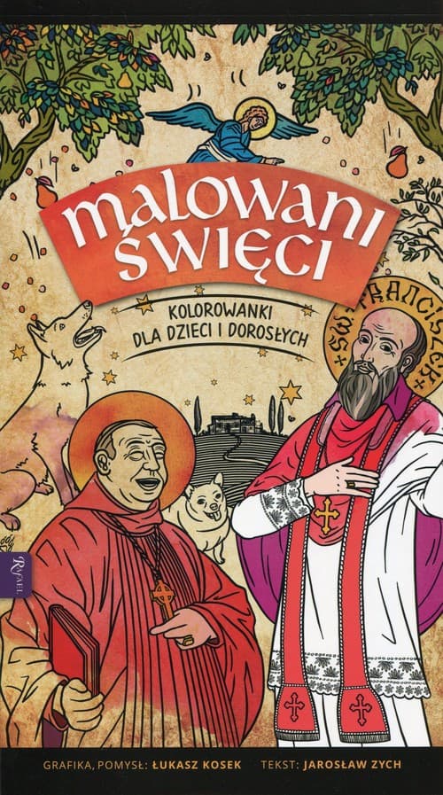 Malowani Święci Kolorowanki dla dzieci i dorosłych