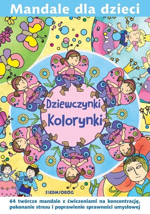 Mandale dla dzieci Dziewczynki Kolorynki