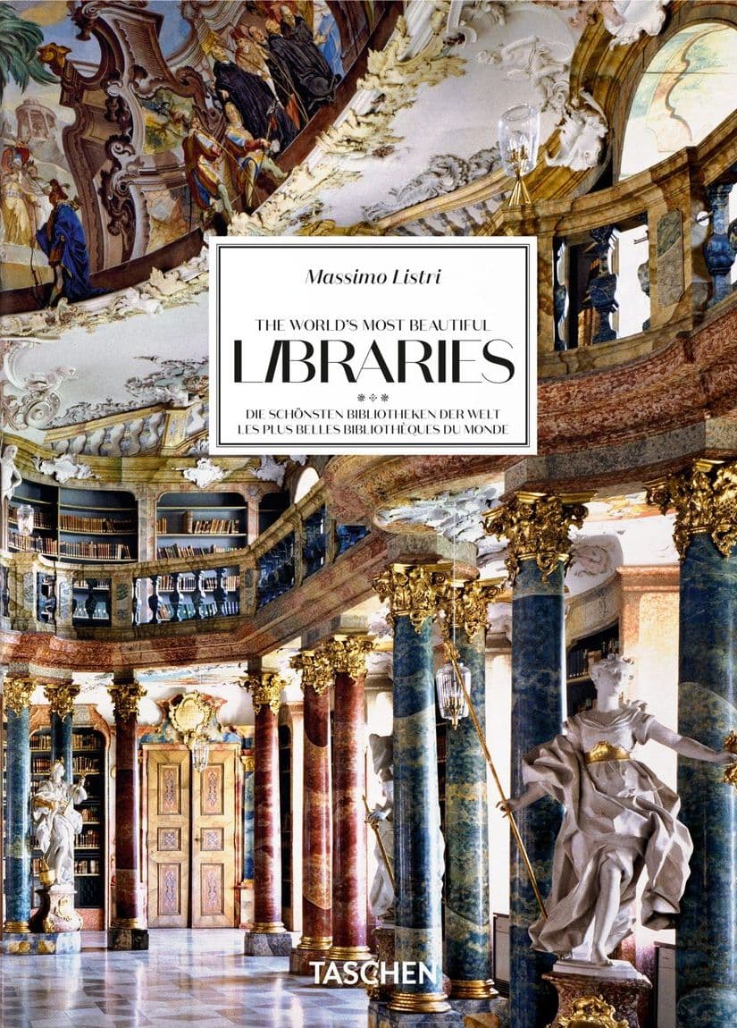 Massimo Listri. The World's Most Beautiful Libraries. 40th Ed. wer. angielska