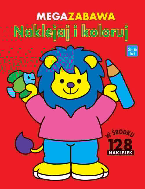 Megazabawa Naklejaj i koloruj