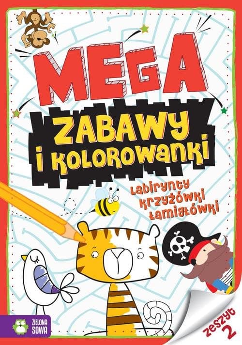 Megazabawy i kolorowanki Zeszyt 2