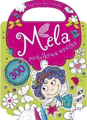 Mela motylkowa wróżka Magiczna kolorowanka