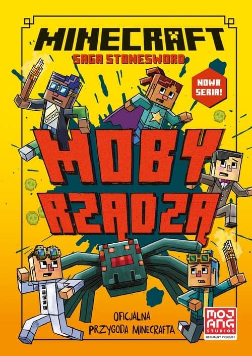 Minecraft Moby rządzą! Saga Stonesword Tom 2