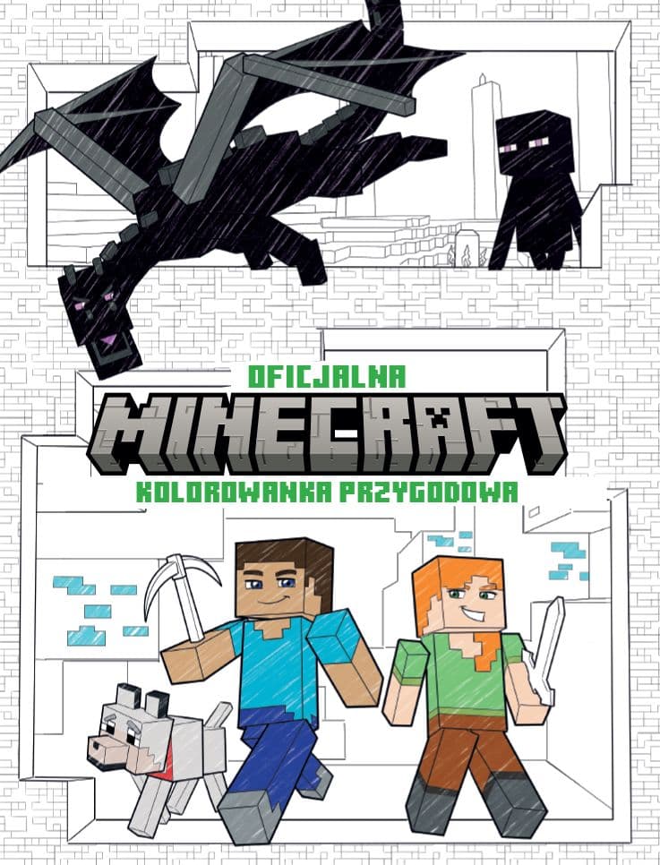 Minecraft. Oficjalna kolorowanka przygodowa