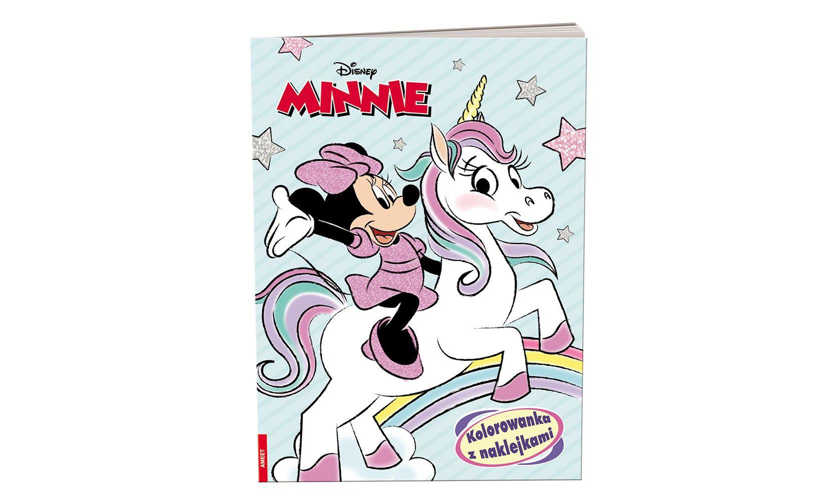 Minnie Kolorowanka z naklejkami