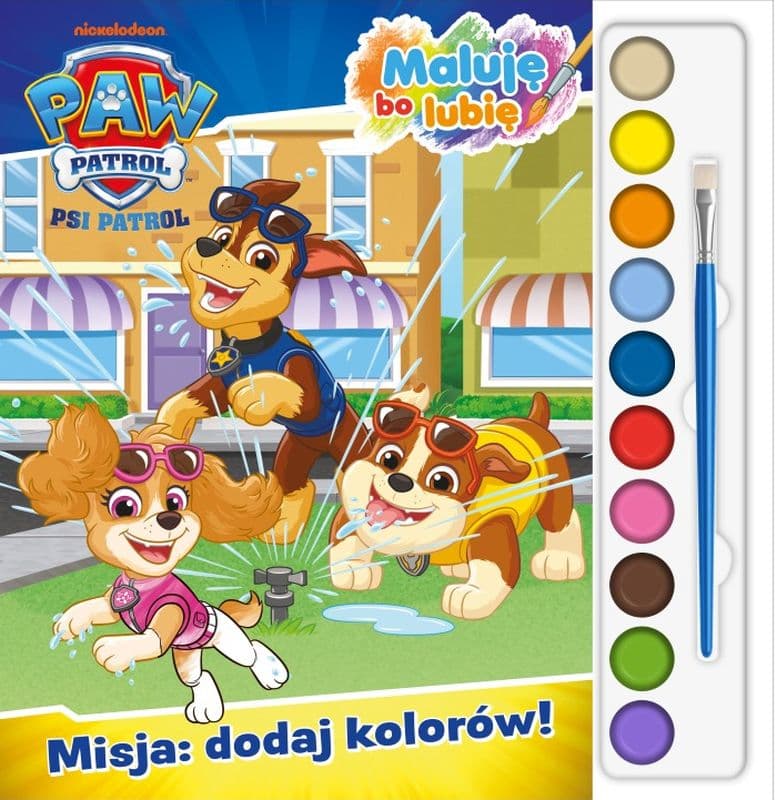 Misja: dodaj kolorów! Psi Patrol. Maluję Bo Lubię