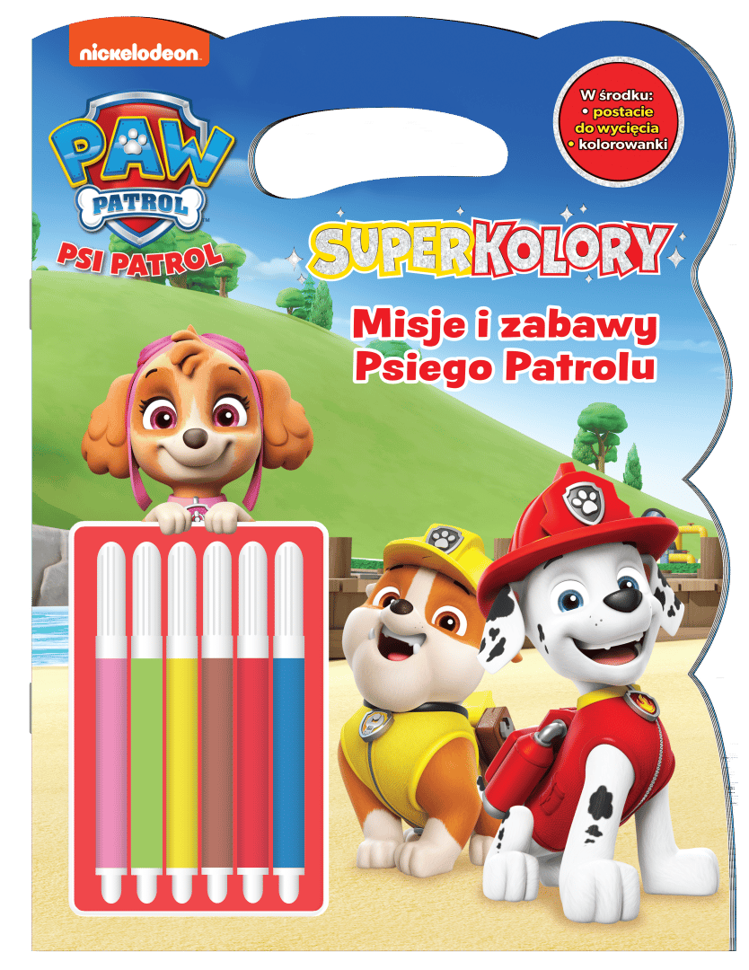 Misje i zabawy Psiego Patrolu. Psi Patrol. SuperKolory