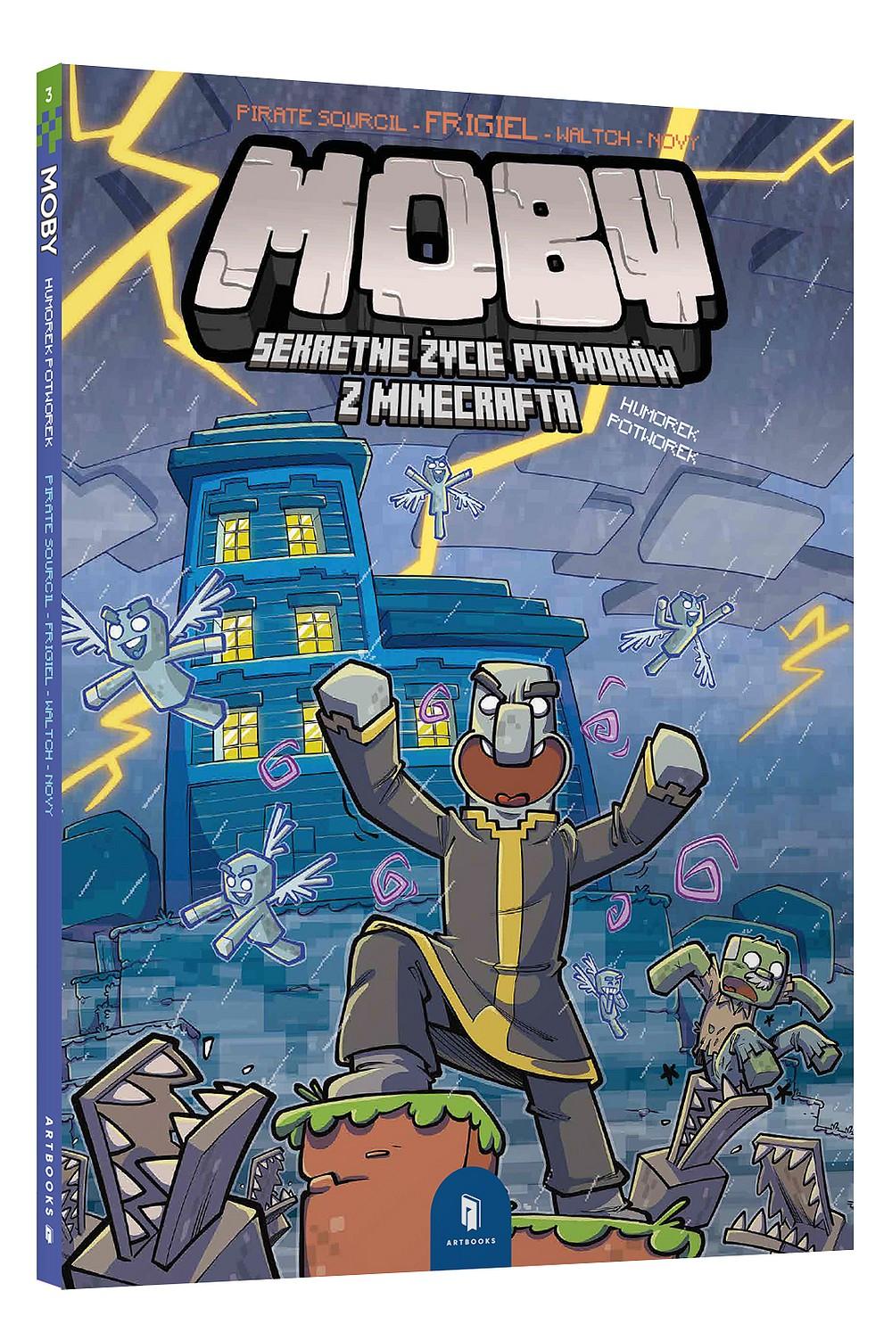 MOBY. Sekretne życie potworów z Minecrafta, Tom 3 Humorek potworek