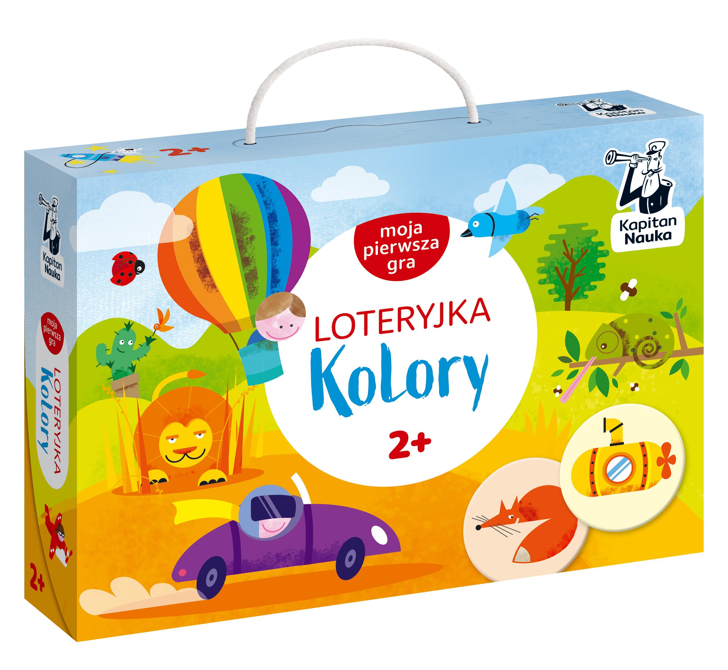 Moja pierwsza gra loteryjka. Kolory