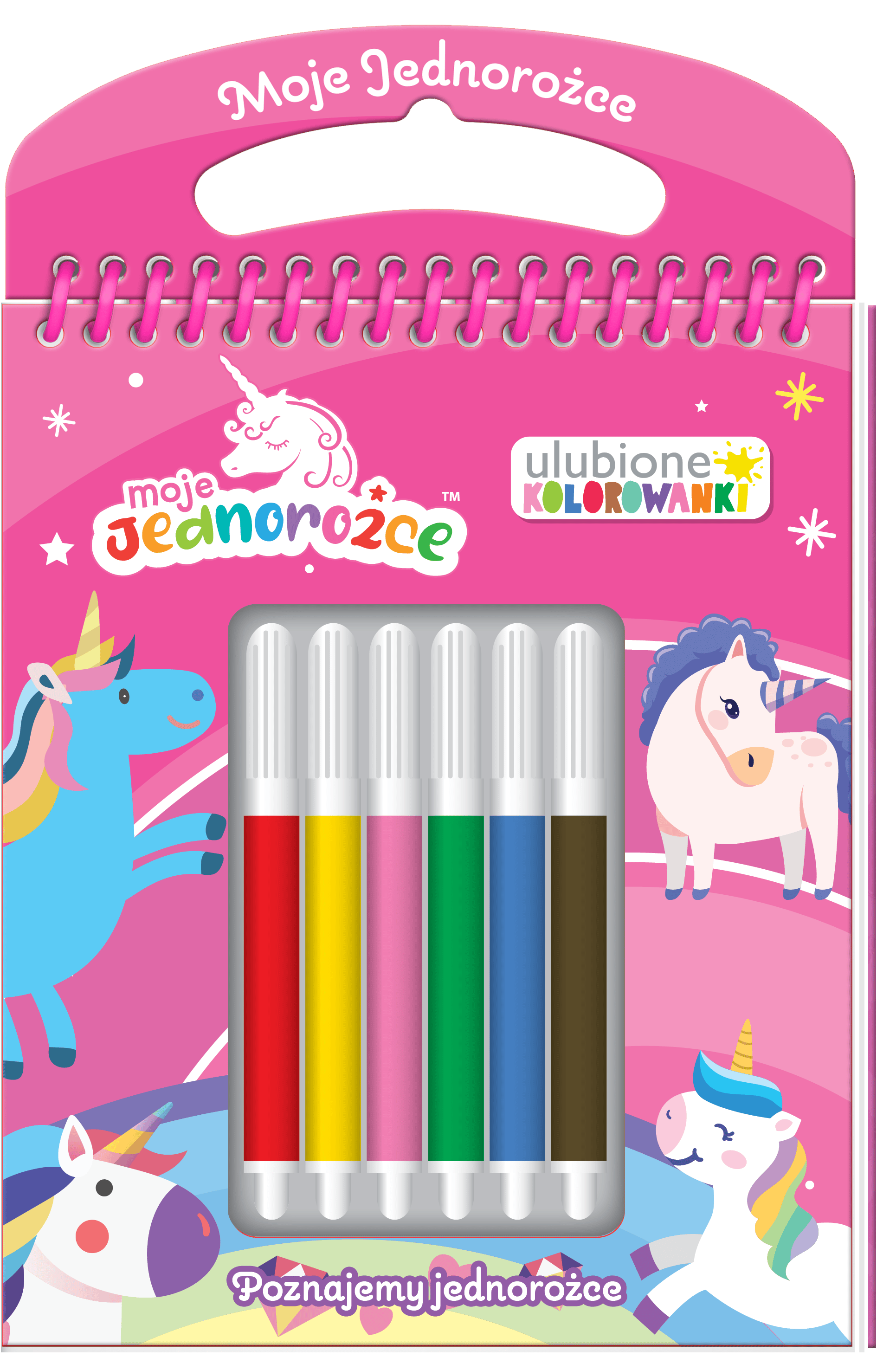 Moje jednorożce. Poznajemy jednorożce. Ulubione kolorowanki