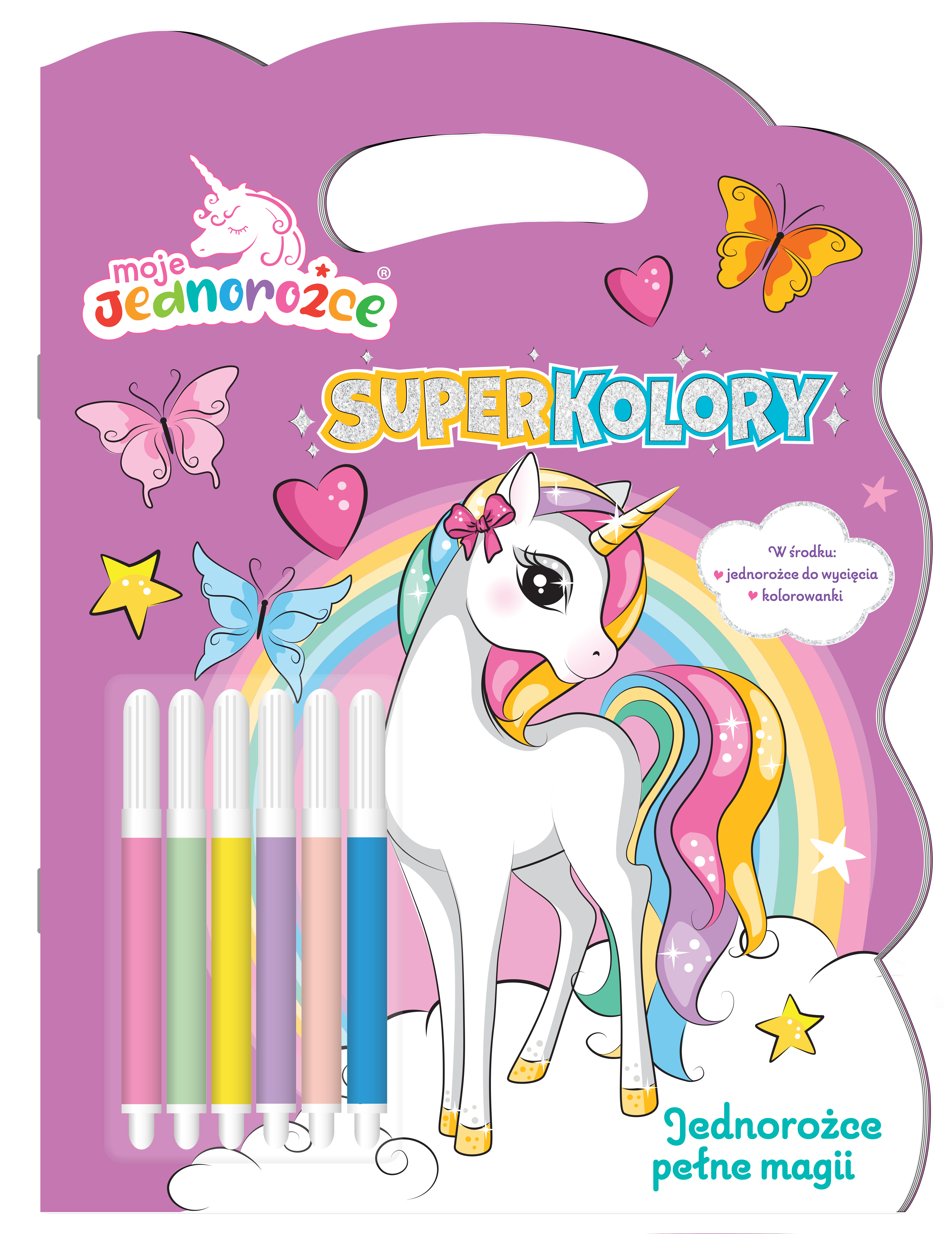 Moje Jednorożce. Superkolory cz. 2 Jednorożce pełne magii