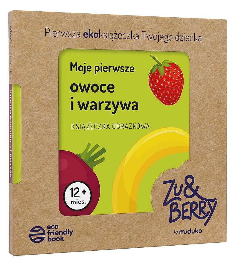 Moje pierwsze owoce i warzywa. Książeczka