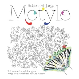 Motyle Kolorowanka edukacyjna