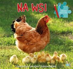 Na wsi. Książeczki z puzzlami i kolorowankami