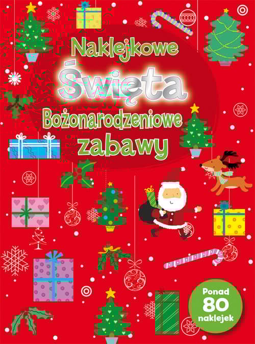 Naklejkowe Święta Bożonarodzeniowe zabawy