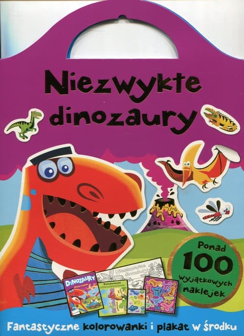 Niezwykłe dinozaury Fantazyjne kolorowanki