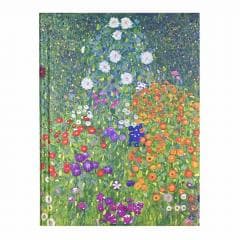 Notatnik szyty Ogród Kwiatowy G. Klimt