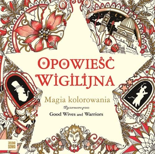 Opowieść Wigilijna Kolorowanka dla dorosłych