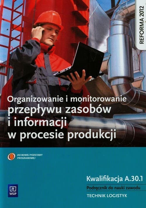 Organizowanie i monitorowanie przepływu zasobów i informacji w procesie produkcji Podręcznik do nauki zawodu technik logistyk Kwalifikacja A.30.1 Szkoła ponadgimnazjalna